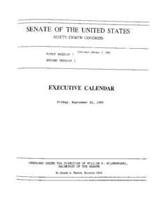 Government / United States Senate / William Hildenbrand / Reconsideration of a motion