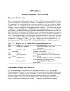 Manual of Tests for Syphilis - Ch. 1 - Appendix 1.2