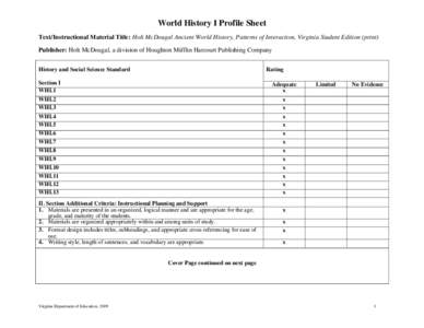 Holt / Culture / Publishing / Economy of the United States / Holt McDougal / Houghton Mifflin Harcourt / Harcourt