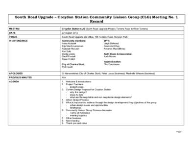 Microsoft Word - DOCS_AND_FILES-#v1-CRU_ER_Community_Communication_SOUTH_ROAD_UPGRADE_-CROYDON_STATION_ROD_22_AUGUST