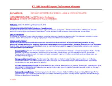 Workforce development / Green job / United States Department of Labor / Michigan Department of Energy /  Labor & Economic Growth / Environment / Social issues / Andy Levin / Government / Wyoming Workforce Development Council / Employment / Workforce Innovation in Regional Economic Development / Workforce Investment Act