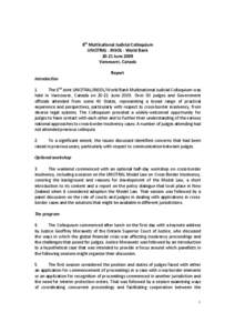 Court orders / Business law / United Nations Commission on International Trade Law / Private law / Administration / Judge / Chapter 15 /  Title 11 /  United States Code / Insolvency / Business / Law