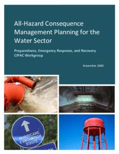 All-Hazard Consequence Management Planning for the Water Sector