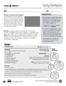 Dig In! Standards-Based Nutrition Education From the Ground Up