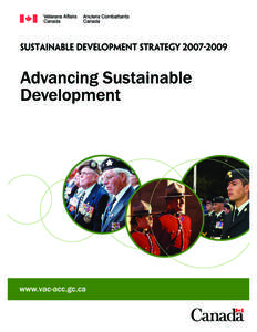 Sustainability / Veterans Affairs Canada / Daniel J. MacDonald / Veteran / Sustainable development / Sustainable procurement / Environment / Veterans Review and Appeal Board / Government