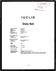 Octanol / Vapor pressure / Acid dissociation constant / Solubility / Water vapor / PH / Explosive material / Chemistry / Equilibrium chemistry / Partition coefficient