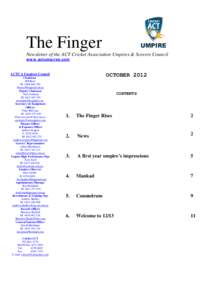 Microsoft Word - The Finger Oct 12.doc