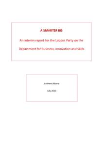 Economy of England / Energy in the United Kingdom / Government / Regional development agency / BIS / Local enterprise partnership / Department for Business /  Enterprise and Regulatory Reform / UK Trade & Investment / Department of Trade and Industry / United Kingdom / Department for Business /  Innovation and Skills / Economy of the United Kingdom