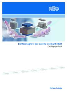 Elettromagneti per sistemi oscillanti REO Catalogo prodotti Inca  completo