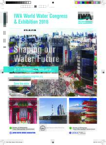 IWA World Water Congress & Exhibition 2018 Shaping our Water FutureSEPTEMBER 2018, TOKYO, JAPAN