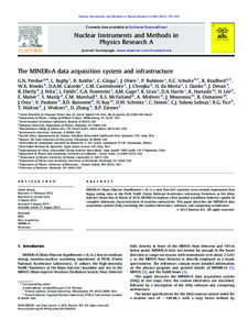 The MINERνA data acquisition system and infrastructure