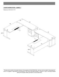 L-SHAPE WORKSTATION – SAMPLE 1 Reference: [removed]R1[removed]