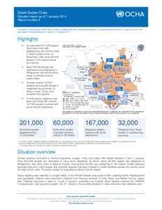 Microsoft Word - South Sudan crisis - situation update 8_as of 7 January