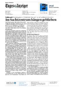 Datum: Tages-Anzeiger 8021 Zürichwww.tagesanzeiger.ch