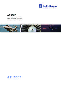 AE 3007 Power for Embraer and Cessna