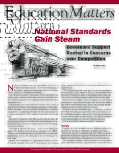 EducationMatters September 2009 A publication of the Association of American Educators Foundation  National Standards
