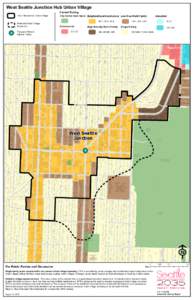 Seattle DPD - Draft Urban Village Map - West Seattle Junction