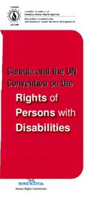 Rights of Persons with Disabilities  The United Nations Convention on the Rights