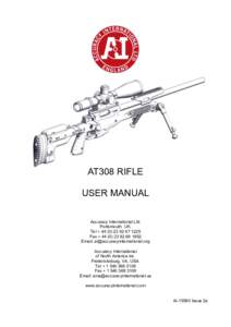 Firearm actions / Bolt-action rifles / Mechanical engineering / Military technology / Police weapons / Security / Bolt action / Sniper rifles / Action / Safety / Single-shot / Headspace
