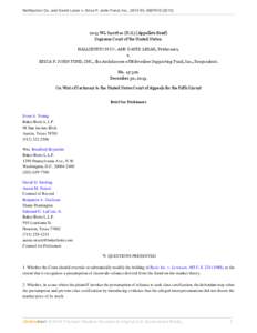 Halliburton Co. and David Lesar v. Erica P. John Fund, Inc., 2013 WL[removed]2013 WL[removed]U.S.) (Appellate Brief) Supreme Court of the United States. HALLIBURTON CO. AND DAVID LESAR, Petitioners, v.