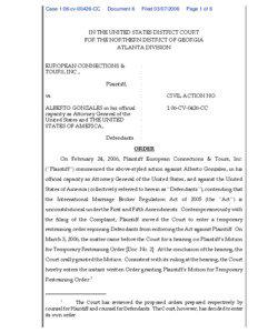 Judicial remedies / International Marriage Broker Regulation Act / Federal Rules of Civil Procedure / Irreparable injury / Lawsuit / Preliminary injunction / Injunction / Law / Equity / Legal terms