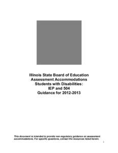 Standardized tests / Standards-based education / 107th United States Congress / Education policy / No Child Left Behind Act / General Educational Development / ACT / Test / Accessibility / Education / Evaluation / Education in the United States