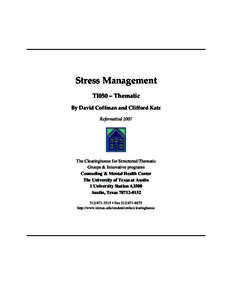 Anxiety / Endocrine system / Sympathetic nervous system / Psychology / Relaxation technique / Hans Selye / Stress / Psychiatry / Mind