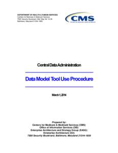 Data ModelTool Use Procedure