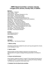 Government / Revenue services / HM Revenue and Customs / Taxation in the United Kingdom / Permanent Secretary / Director / Mark Haysom / Chief executive officer / Board of directors / Management / Business / Corporate governance