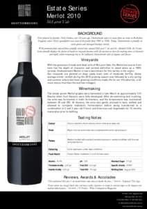 2010 Shottesbrooke Estate Merlot