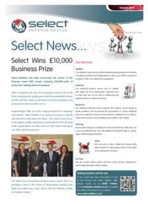 Autumn[removed]Select News... Select News Select Wins £10,000