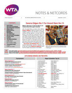 NOTES & NETCORDS Volume 36, Issue 31