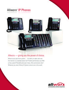Allworx[removed]->VoIP Phone 8-page Brochure 08.1.indd