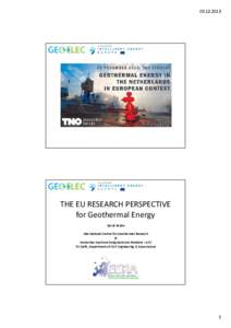 Low-carbon economy / Alternative energy / Geothermal energy / Energy economics / Renewable energy / Technological change / Energy policy of the European Union / Energy / Technology / European Union