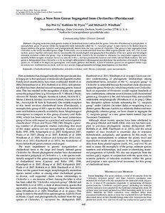 Systematic Botany (2012), 37(4): pp. 845–860 © Copyright 2012 by the American Society of Plant Taxonomists DOI[removed]036364412X656626