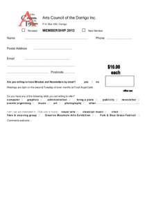 Microsoft Word - Membership form2013 AJP