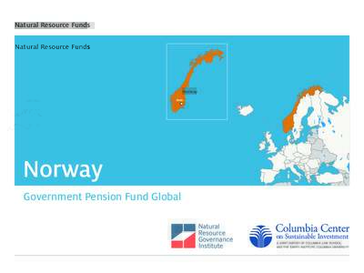 Natural Resource Funds  Norway Oslo  Norway