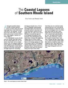 Coastal Lakes  The Coastal Lagoons of Southern Rhode Island Elise Torello and Rhonda Smith