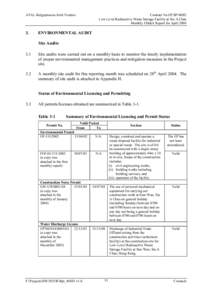 ATAL-Belgoprocess Joint Venture  3. Contract No.EP/SP[removed]Low Level Radioactive Waste Storage Facility at Siu A Chau