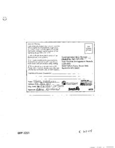 Dear Dr. Henney, I am writing to express my concern over the FDA’s regulation of genetically engineered (GE) food, to ask that the agency’s current policies be changed, and to support all the points in docket #OOP-12