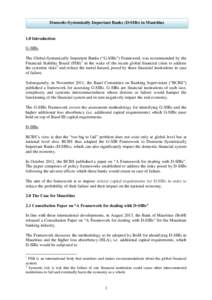 Financial economics / Systemic risk / Financial crises / Basel II / Systemically important financial institution / Basel I / Late-2000s financial crisis / Bank / Basel Committee on Banking Supervision / Economics / Bank regulation / Financial regulation