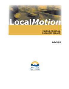 July 2010 Progress Report - Appendix 1