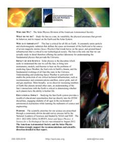Space plasmas / Space science / Atmospheric sciences / Sun / Light sources / Space weather / Solar physics / Corona / Solar System / Astronomy / Space / Plasma physics