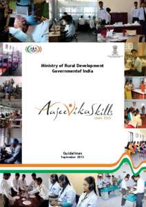 Ministry of Rural Development Governmentof India Guidelines  September 2013