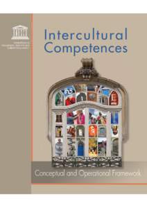 Intercultural competences: conceptual and operational framework; 2013