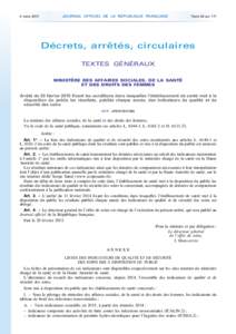 Journal officiel de la République française - N° 55 du 6 mars 2015