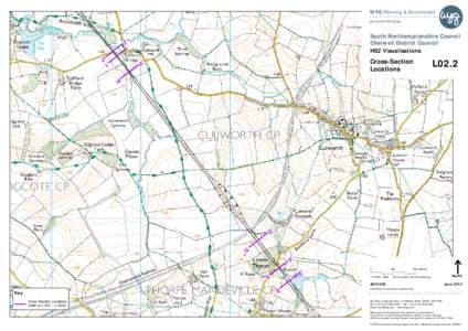 WYG Planning & Environment part of the WYG group South Northamptonshire Council Cherwell District Council HS2 Visualisations