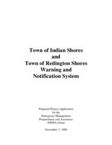 Town of Indian Shores and Town of Redington Shores Warning and Notification System