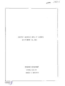 TREASURY REPORTING RATES OF EXCHANGE AS OF MARCH 31, 1966 TREASURY DEPARTMENT FISCAL SERVICE BUREAU OF ACCOUNTS