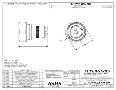 COMP DM-400  REV B1  DESCRIPTION